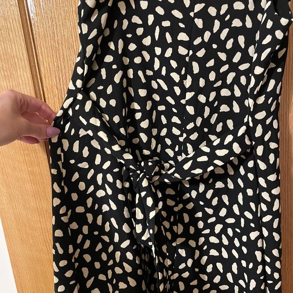 NWT Adorable Summer Black and White Slip Dress, Size L - Picture 6 of 7